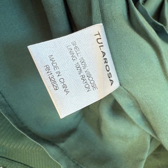 ⚡️Flash Sale NWT Green Tularosa Button Up Front Skirt Size Small - Picture 6 of 7